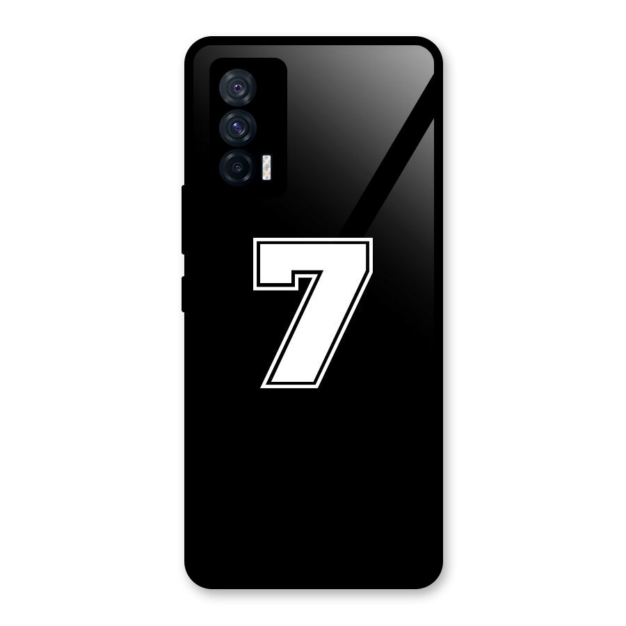 Number 7 Glass Back Case for Vivo iQOO 7 5G
