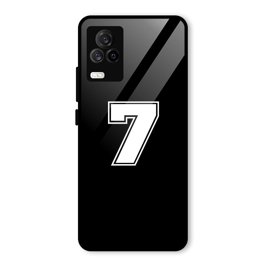 Number 7 Glass Back Case for Vivo iQOO 7 Legend 5G
