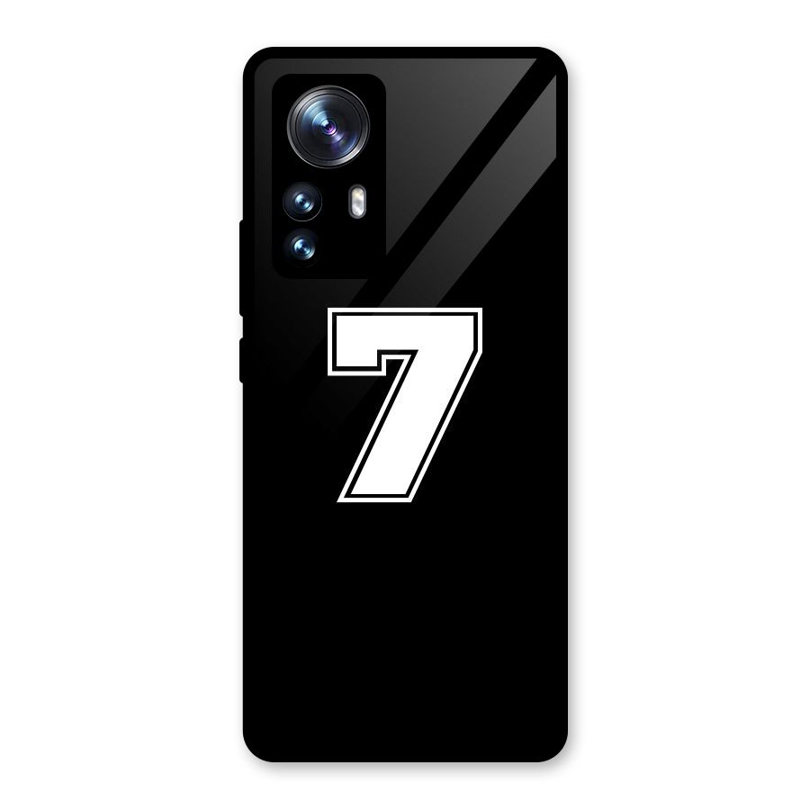 Number 7 Glass Back Case for Xiaomi 12 Pro