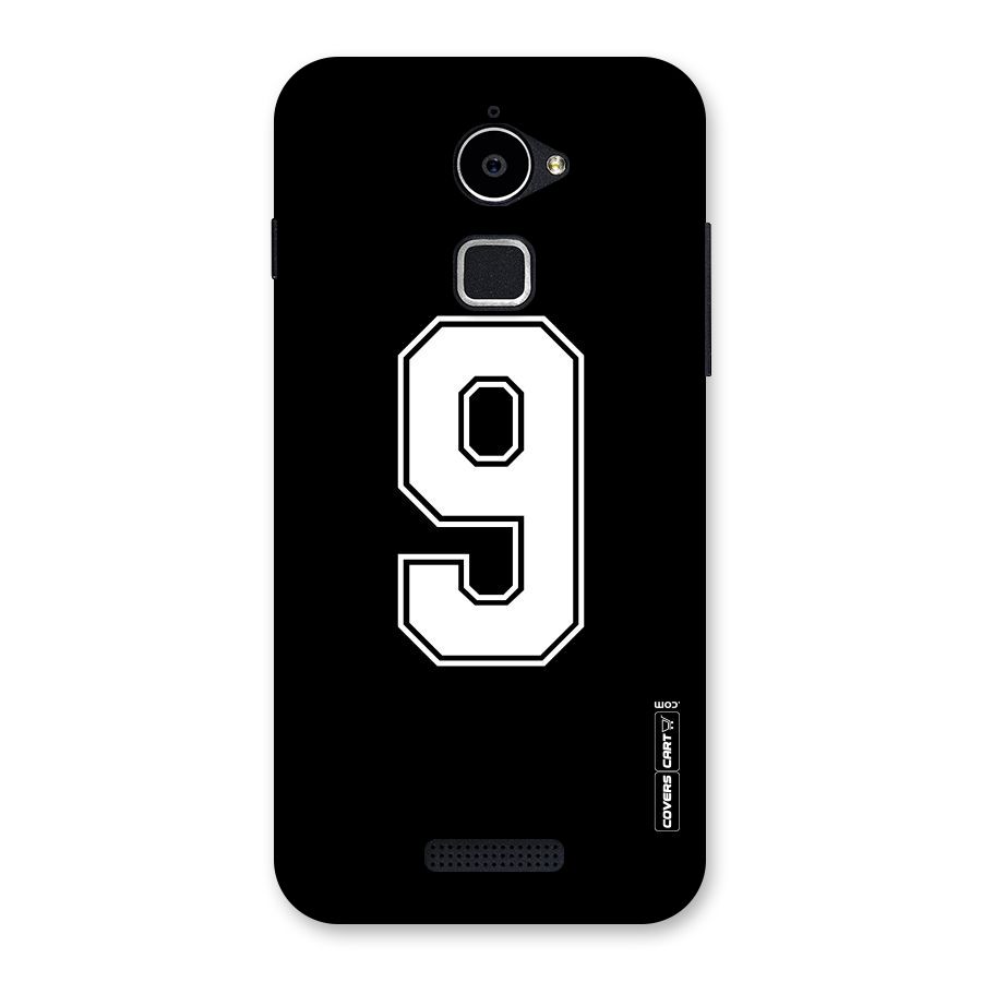Number 9 Back Case for Coolpad Note 3 Lite