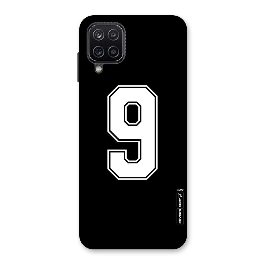 Number 9 Back Case for Galaxy A12