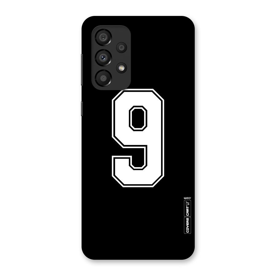 Number 9 Back Case for Galaxy A33 5G