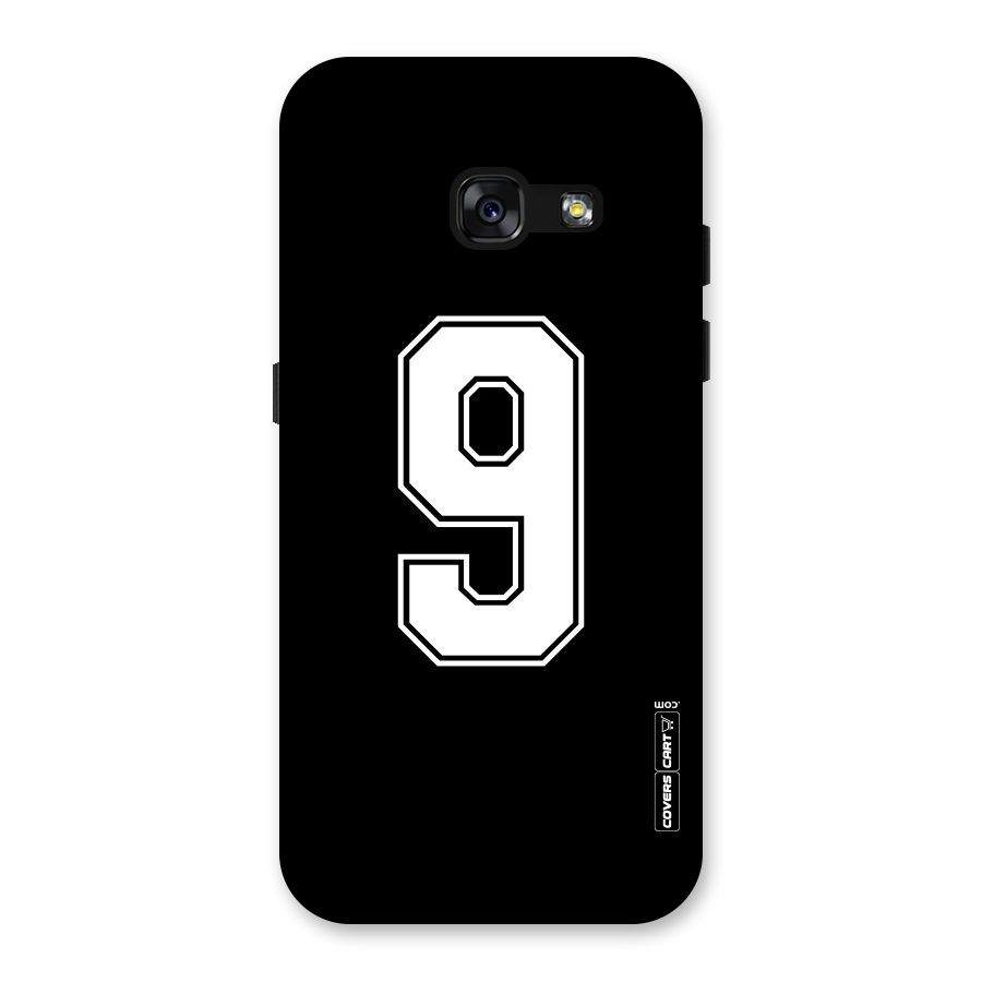 Number 9 Back Case for Galaxy A3 (2017)