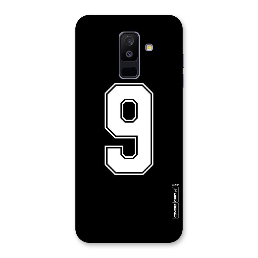 Number 9 Back Case for Galaxy A6 Plus