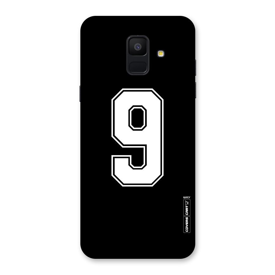Number 9 Back Case for Galaxy A6 (2018)