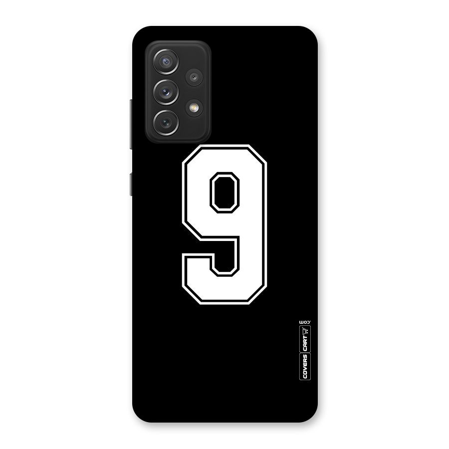 Number 9 Back Case for Galaxy A72