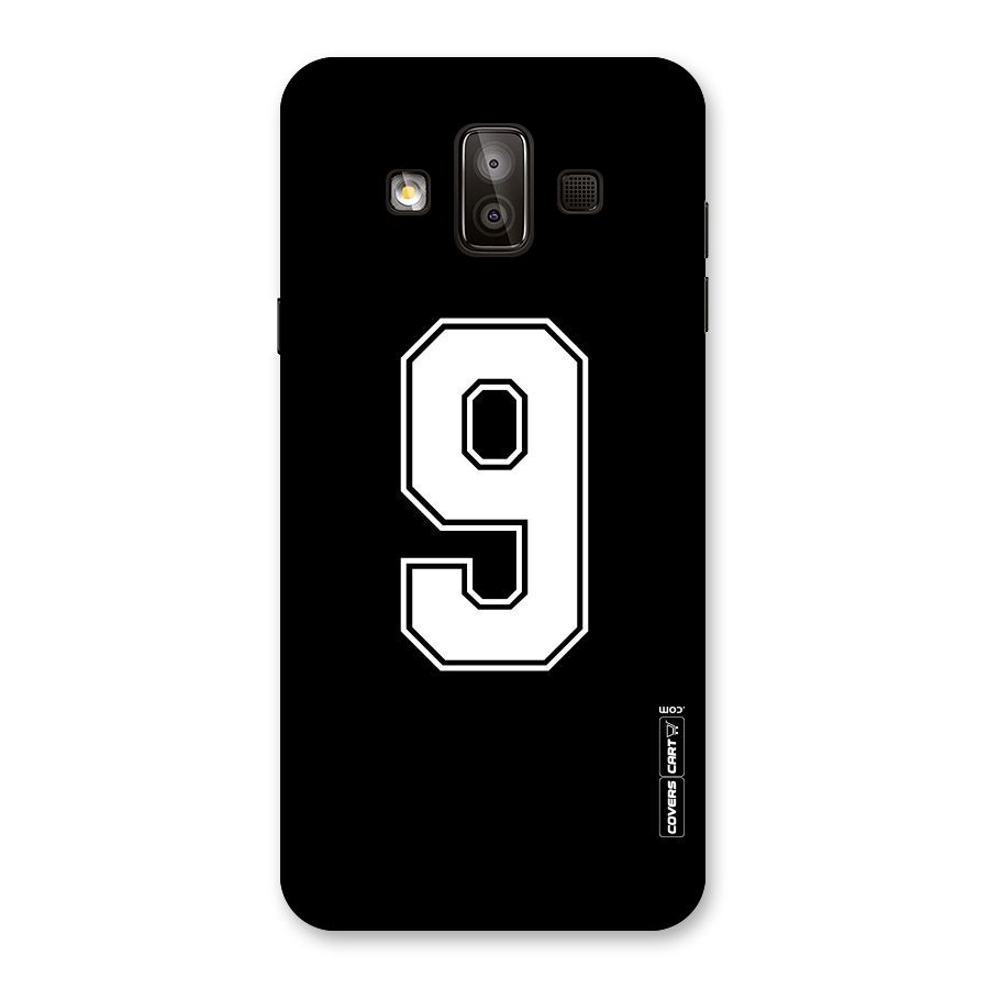 Number 9 Back Case for Galaxy J7 Duo