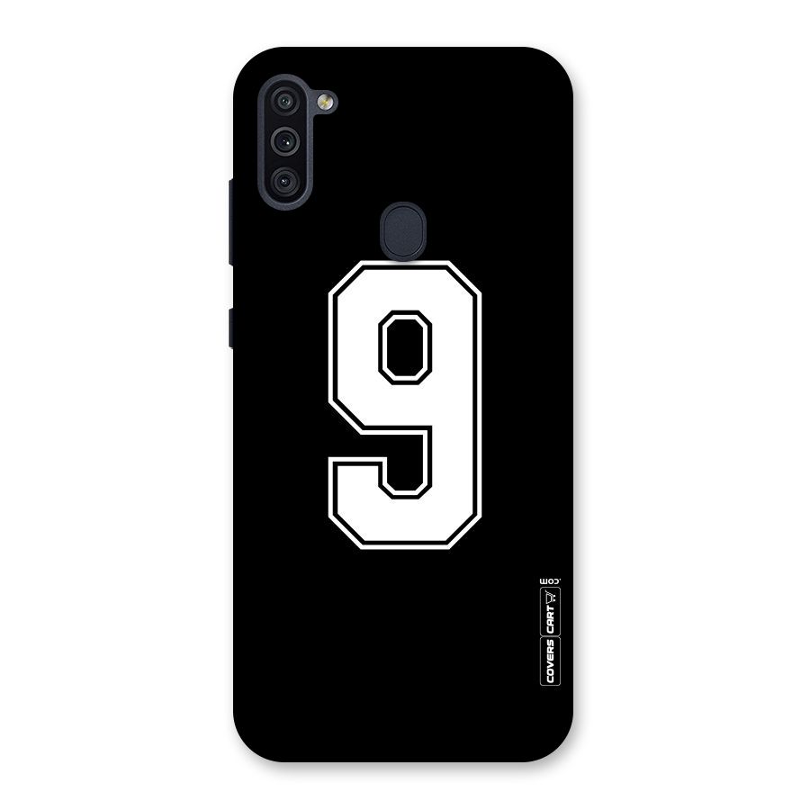 Number 9 Back Case for Galaxy M11