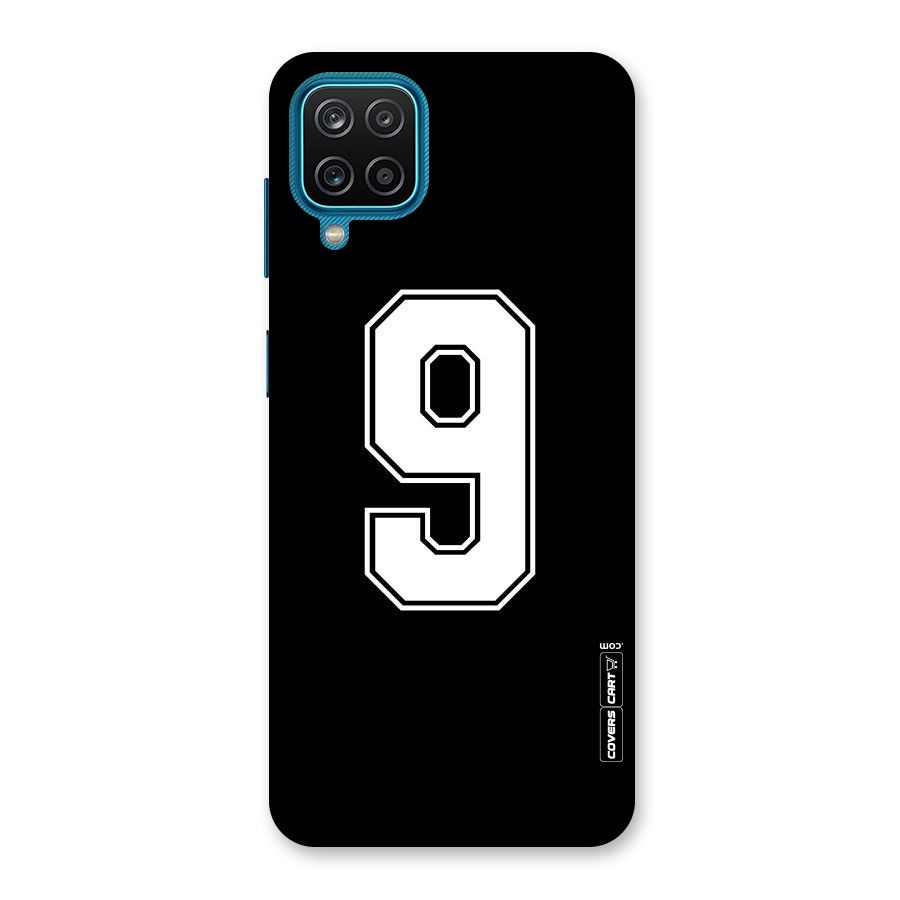Number 9 Back Case for Galaxy M12