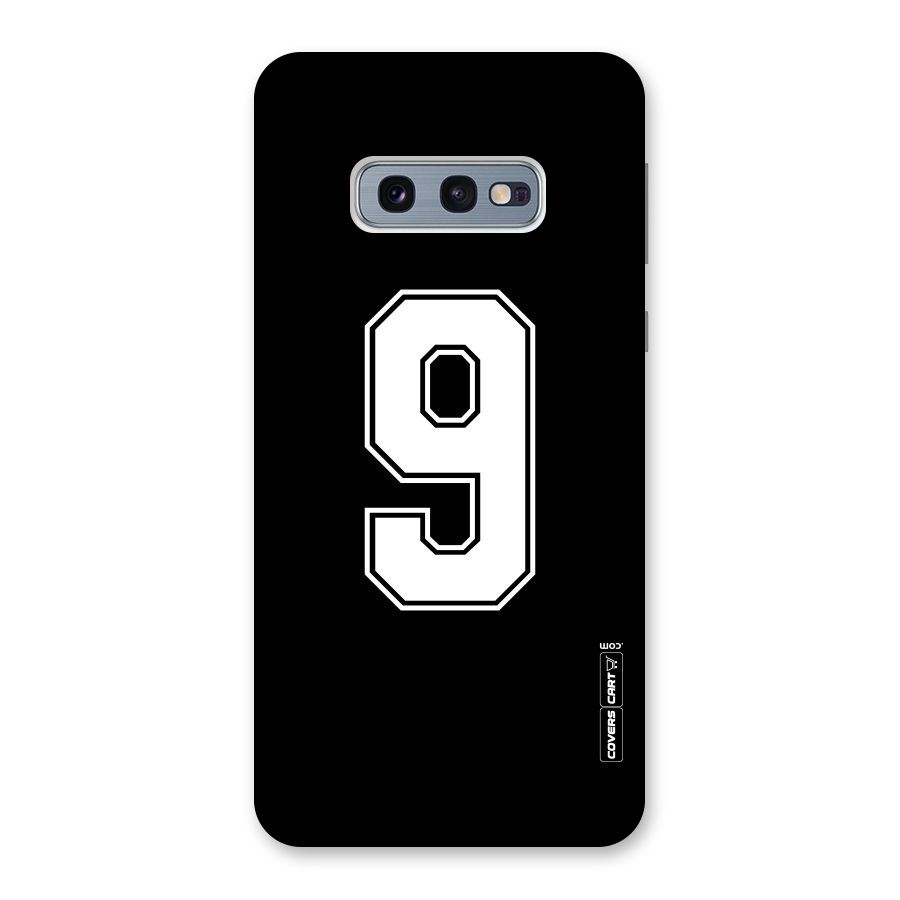 Number 9 Back Case for Galaxy S10e