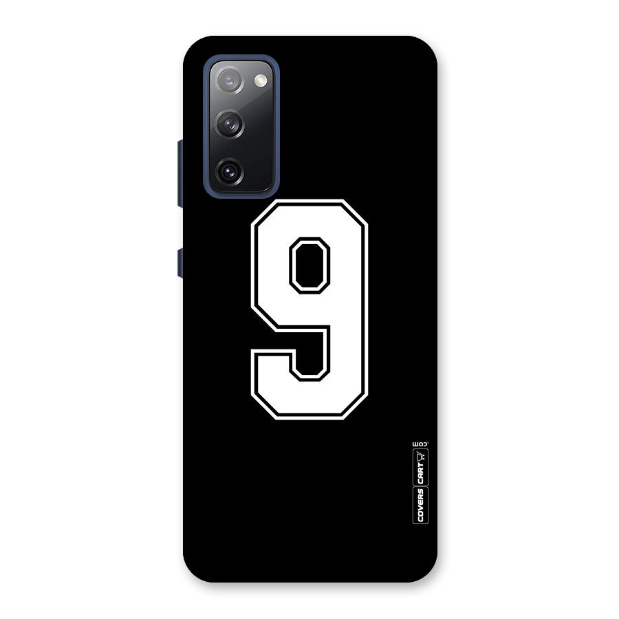 Number 9 Back Case for Galaxy S20 FE