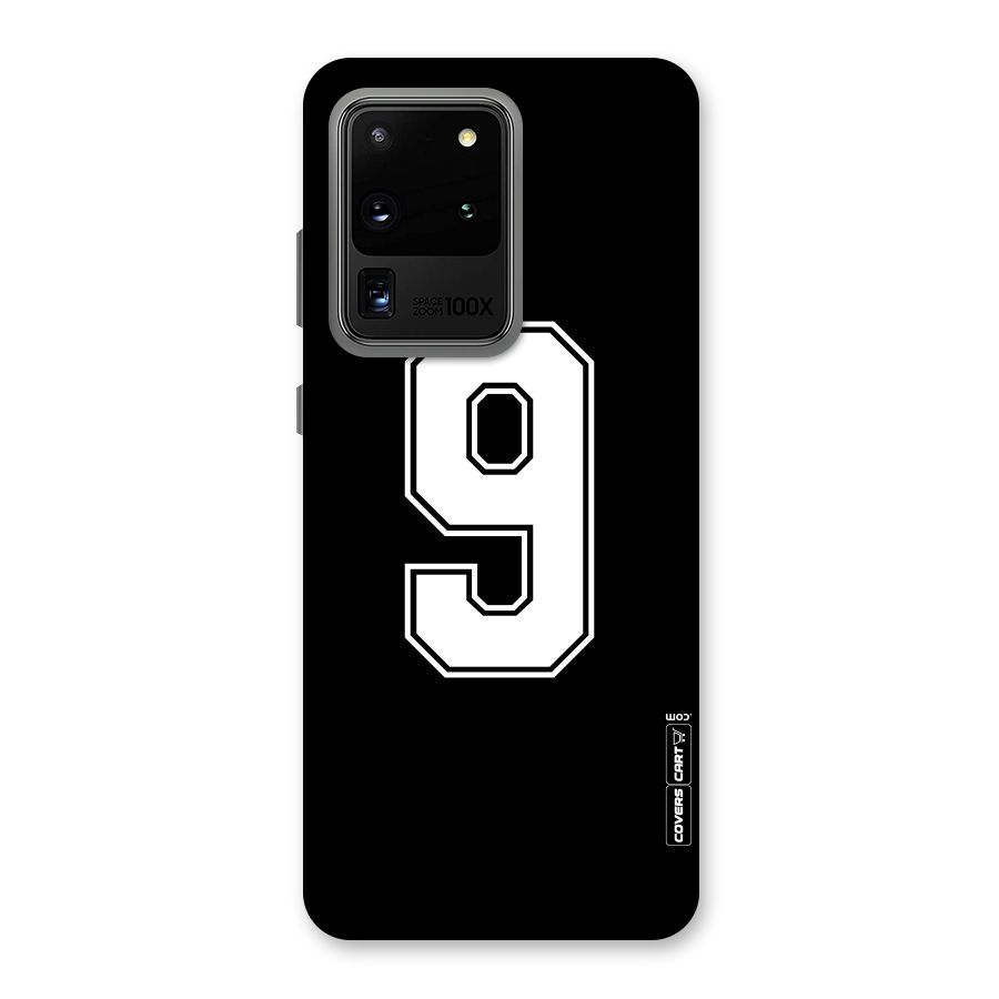 Number 9 Back Case for Galaxy S20 Ultra