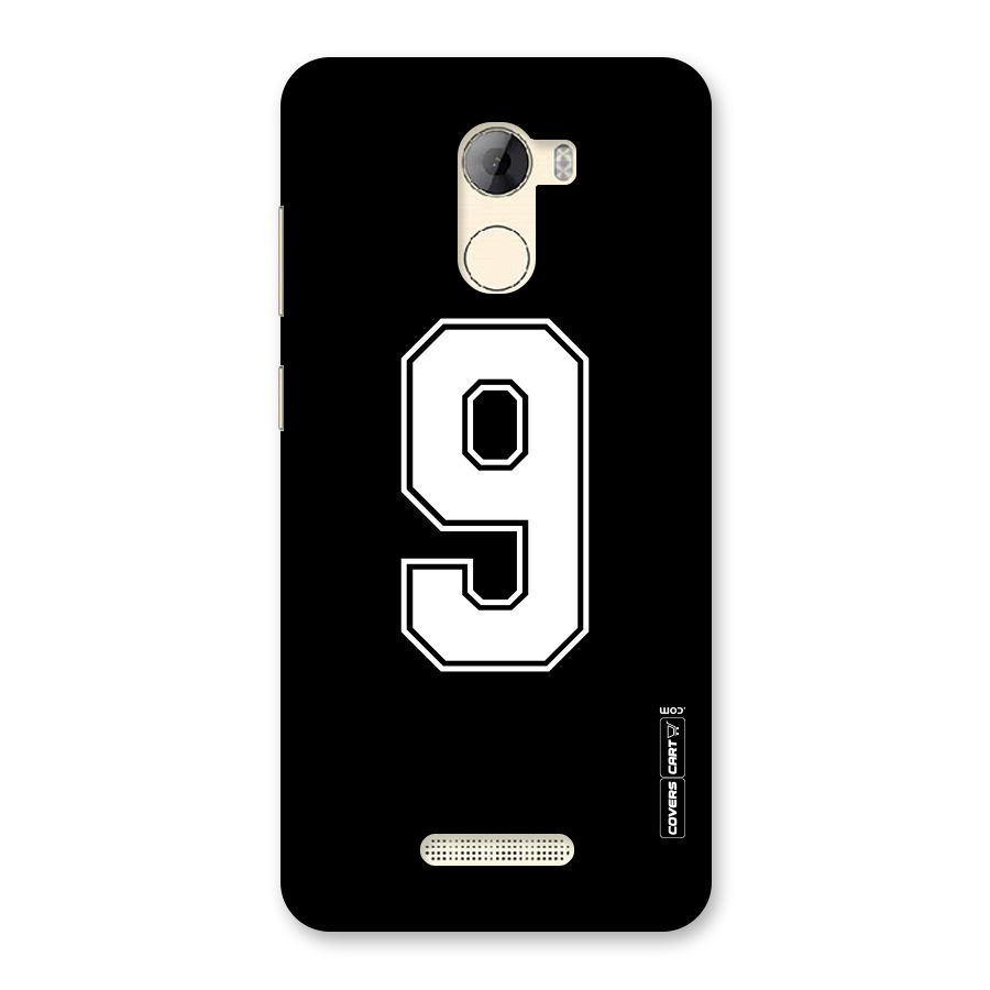 Number 9 Back Case for Gionee A1 LIte
