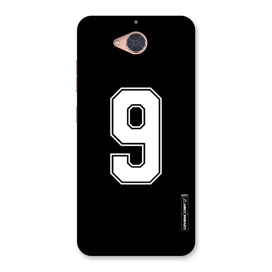 Number 9 Back Case for Gionee S6 Pro