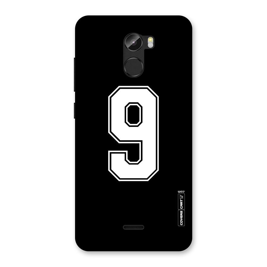 Number 9 Back Case for Gionee X1