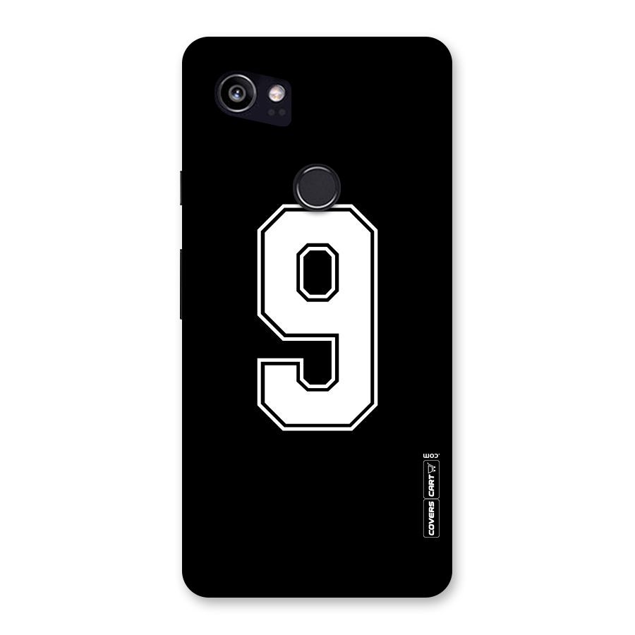 Number 9 Back Case for Google Pixel 2 XL