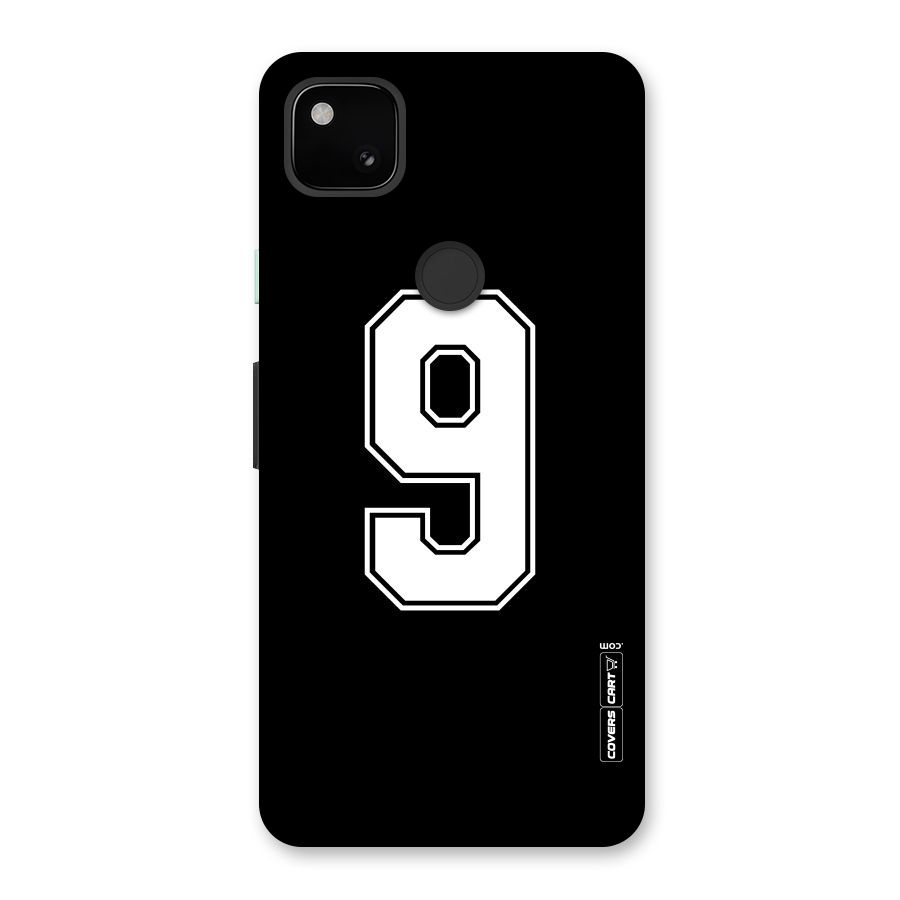 Number 9 Back Case for Google Pixel 4a