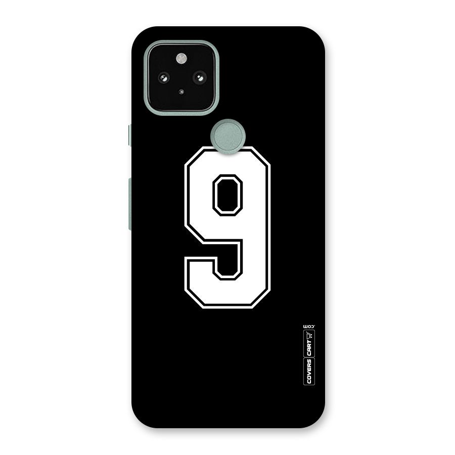 Number 9 Back Case for Google Pixel 5