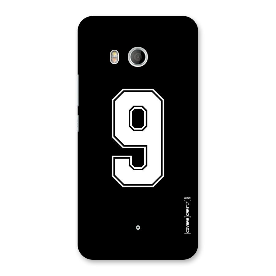 Number 9 Back Case for HTC U11