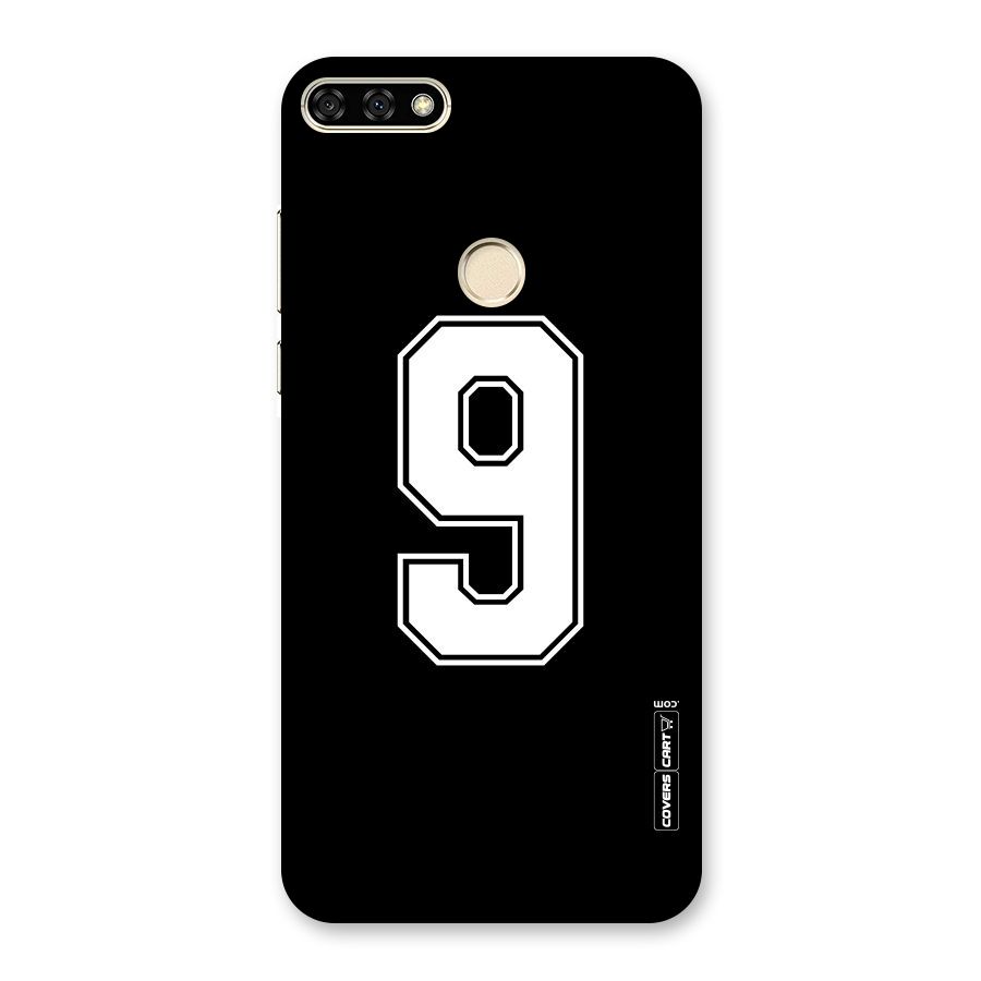 Number 9 Back Case for Honor 7A