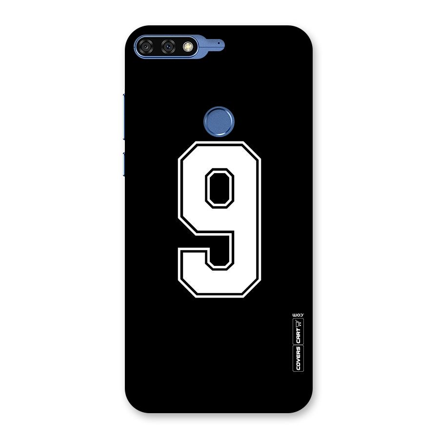 Number 9 Back Case for Honor 7C