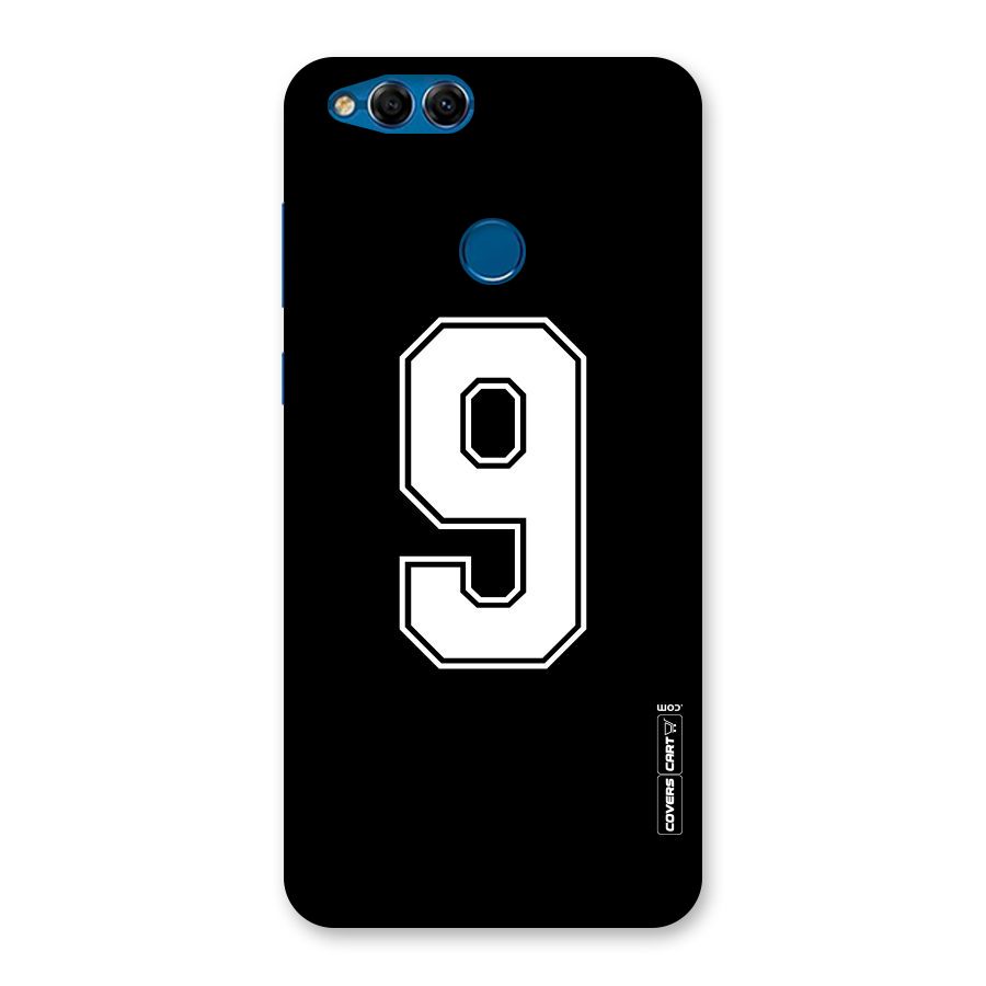 Number 9 Back Case for Honor 7X