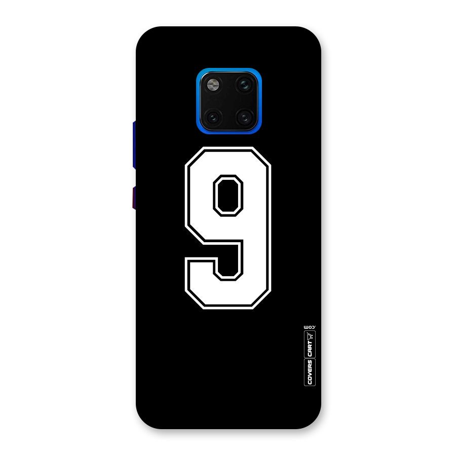 Number 9 Back Case for Huawei Mate 20 Pro