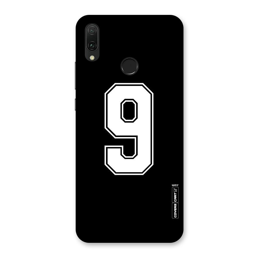 Number 9 Back Case for Huawei Y9 (2019)