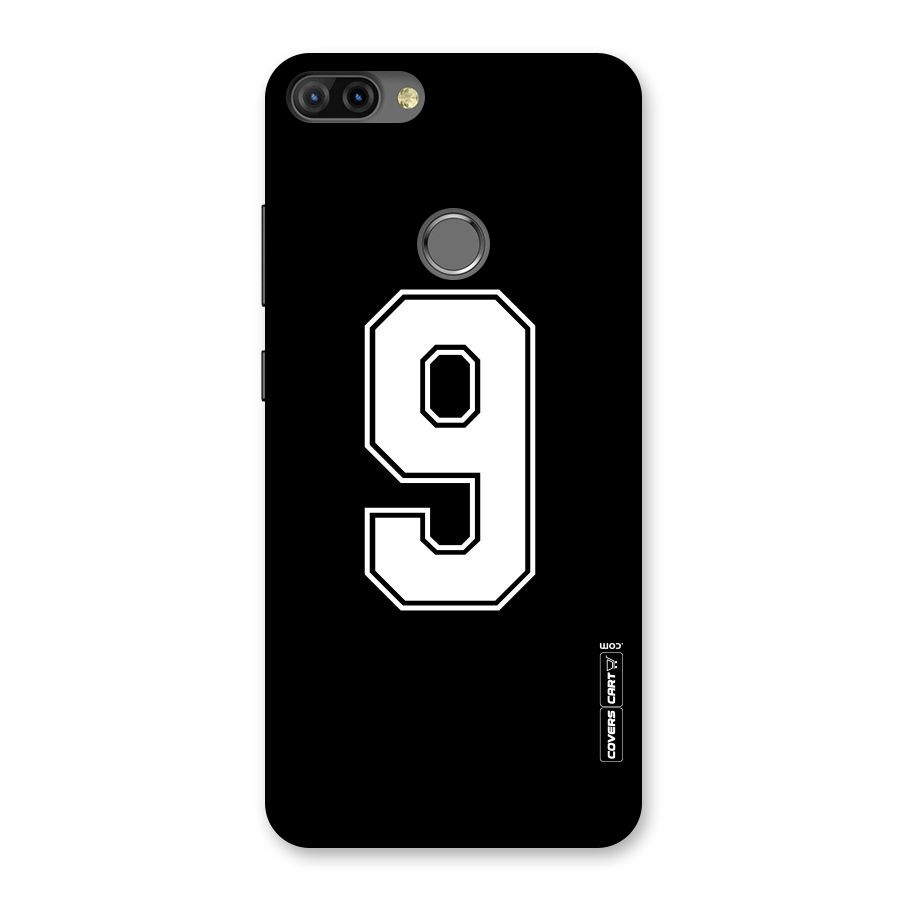 Number 9 Back Case for Infinix Hot 6 Pro