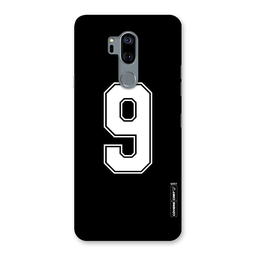 Number 9 Back Case for LG G7