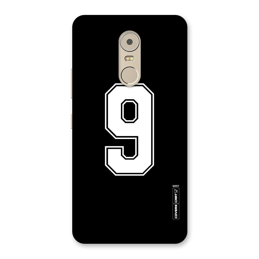 Number 9 Back Case for Lenovo K6 Note