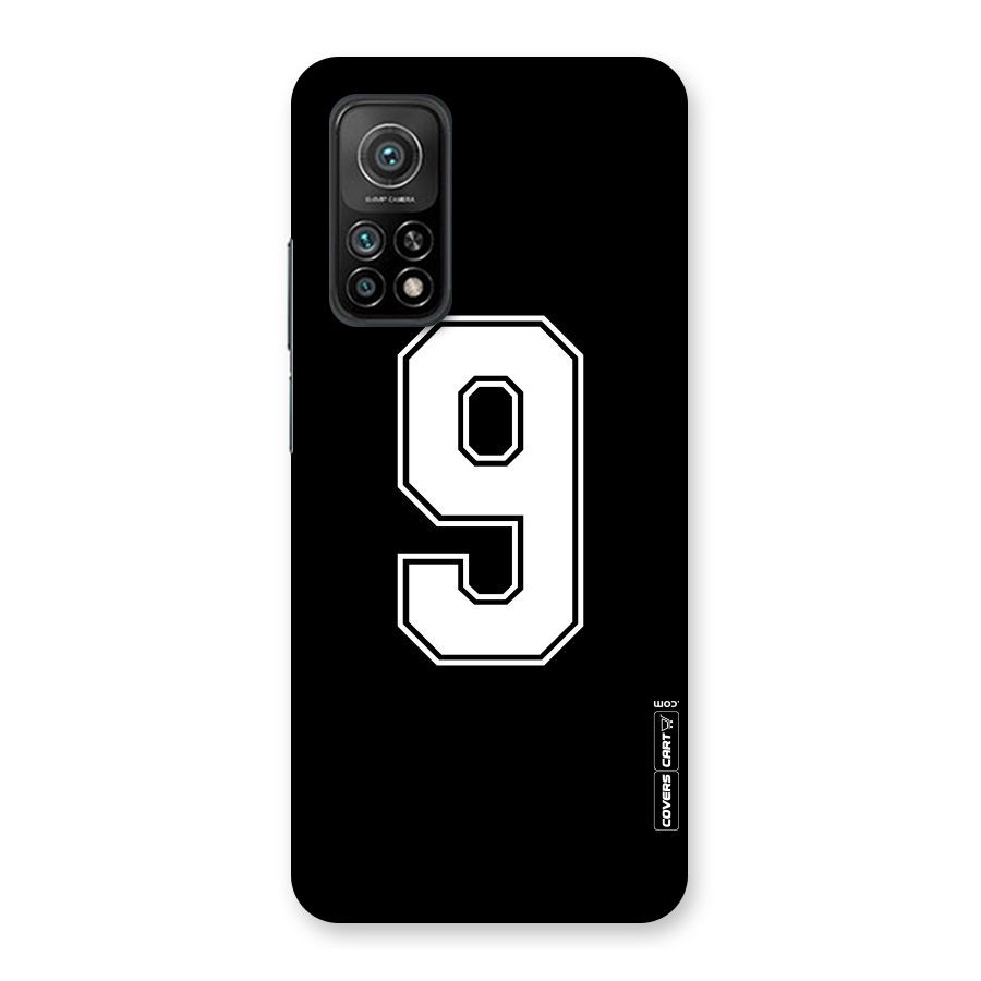 Number 9 Back Case for Mi 10T 5G