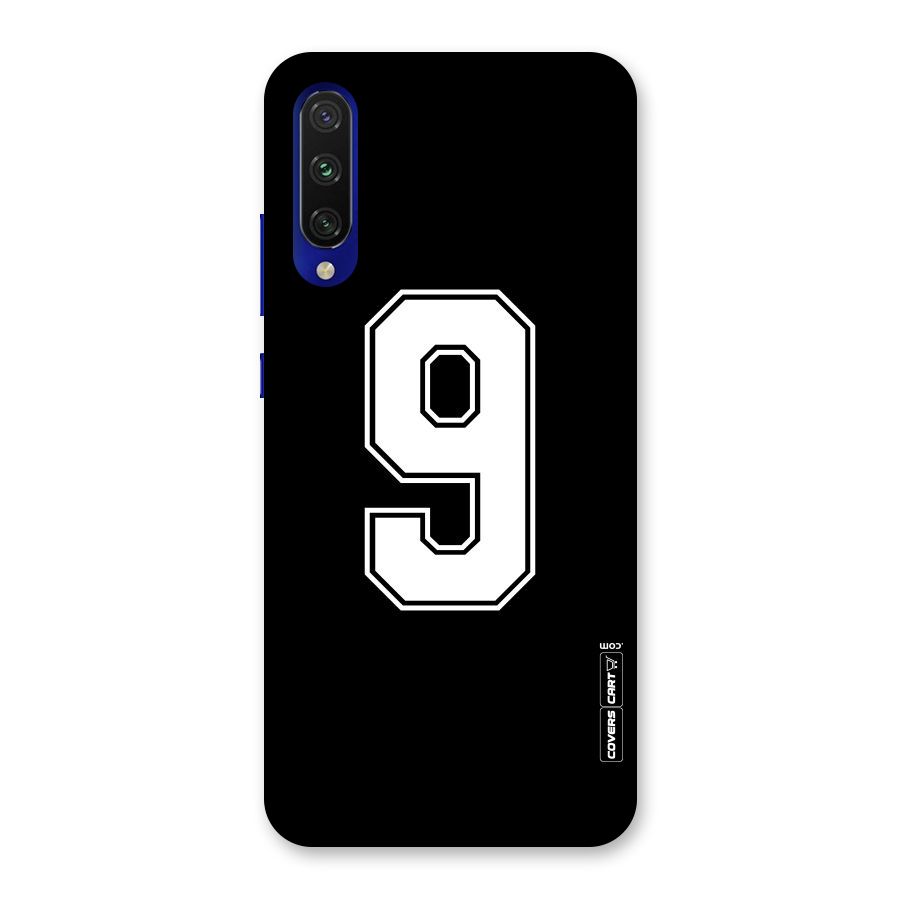 Number 9 Back Case for Mi A3
