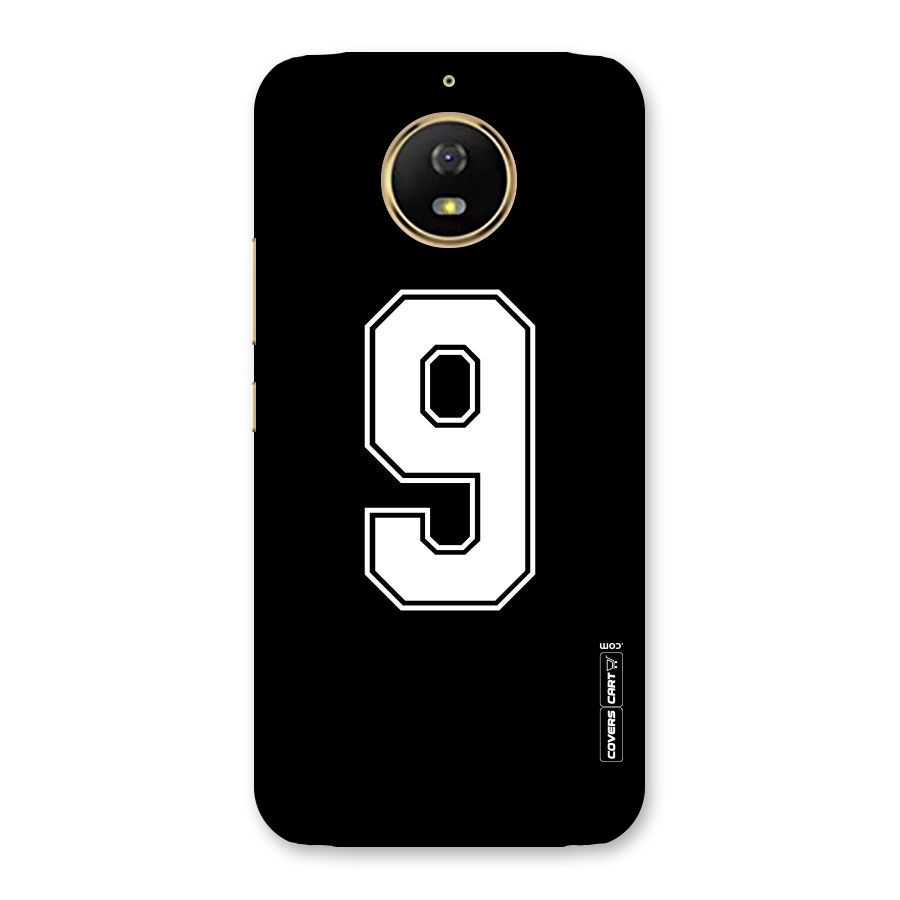 Number 9 Back Case for Moto G5s