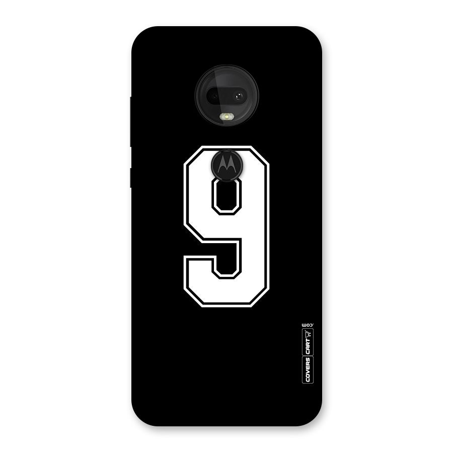 Number 9 Back Case for Moto G7