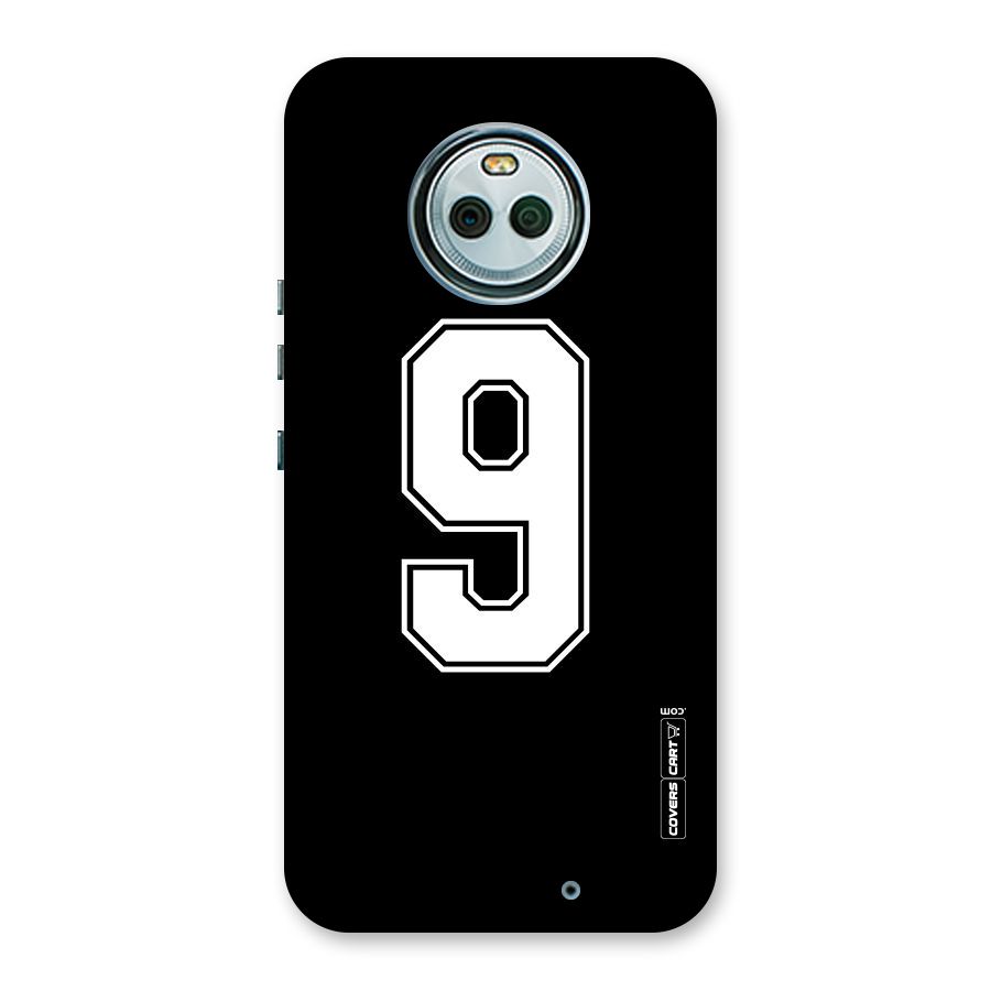 Number 9 Back Case for Moto X4