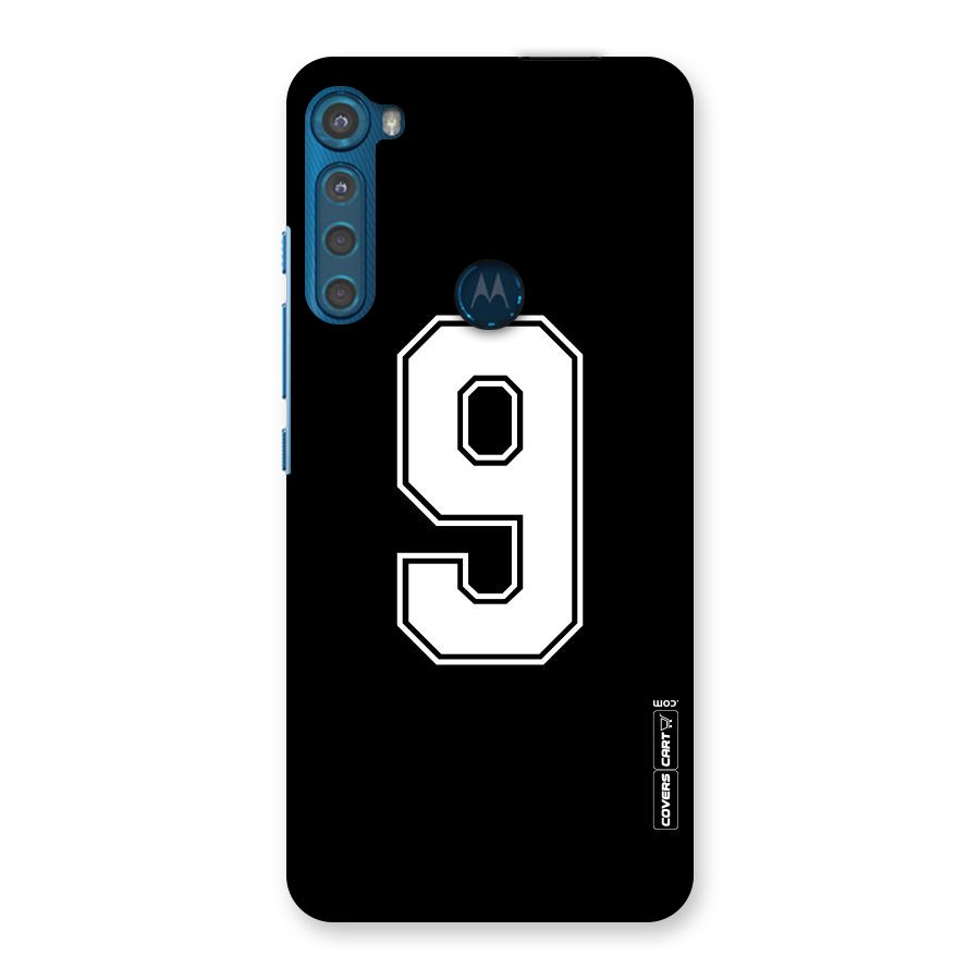 Number 9 Back Case for Motorola One Fusion Plus