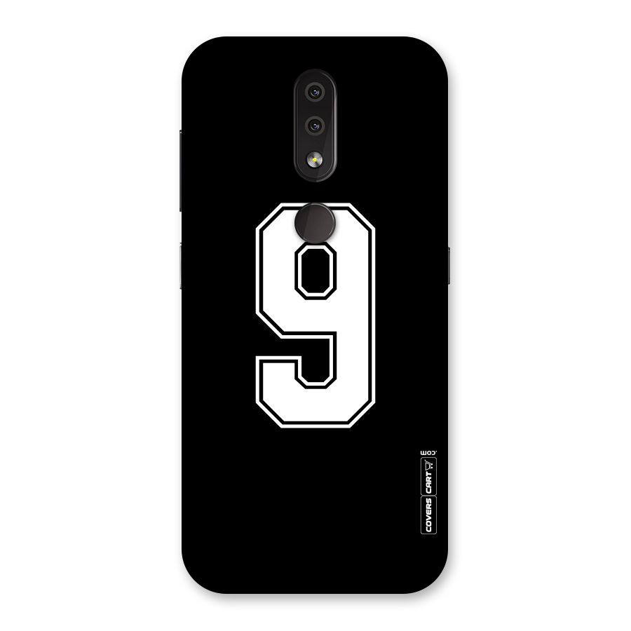 Number 9 Back Case for Nokia 4.2