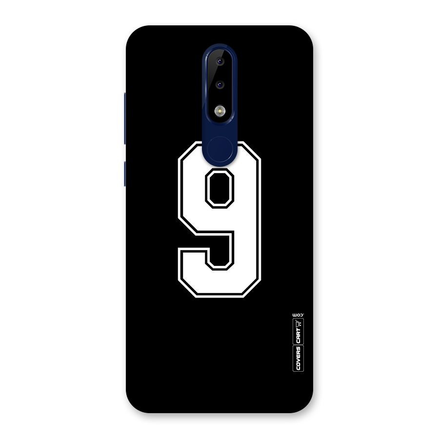 Number 9 Back Case for Nokia 5.1 Plus