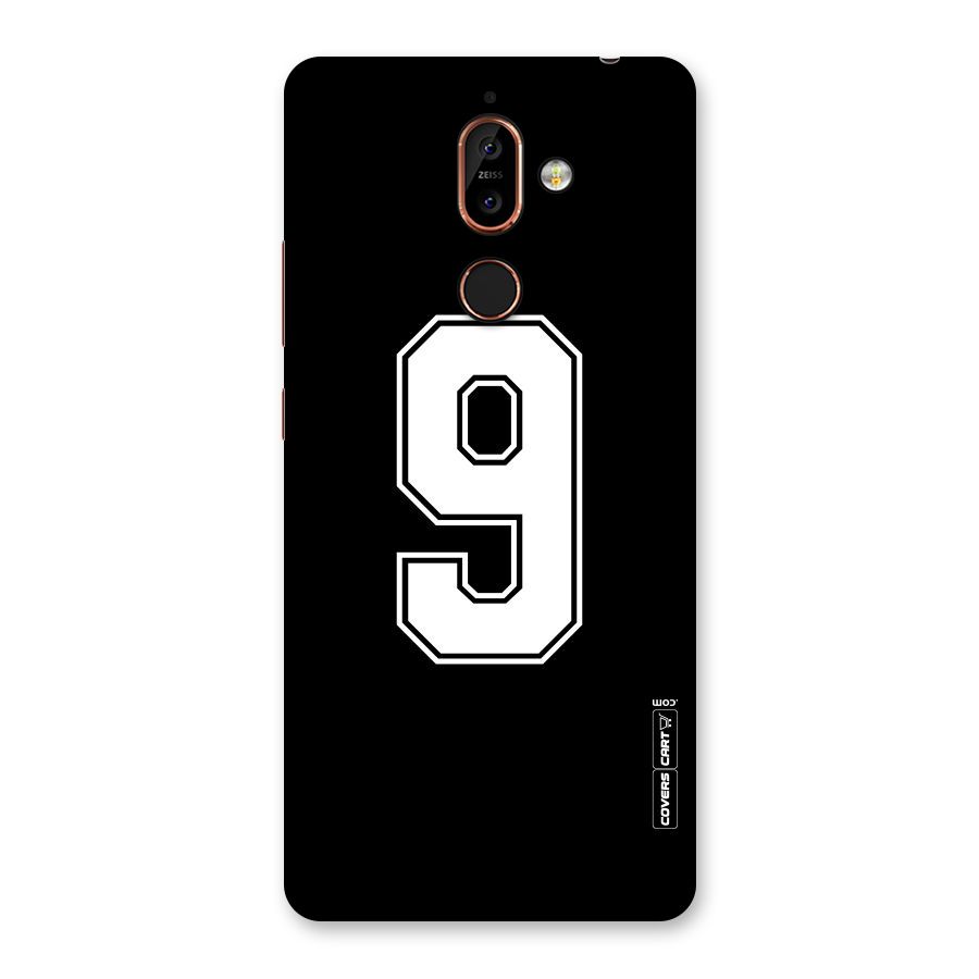 Number 9 Back Case for Nokia 7 Plus