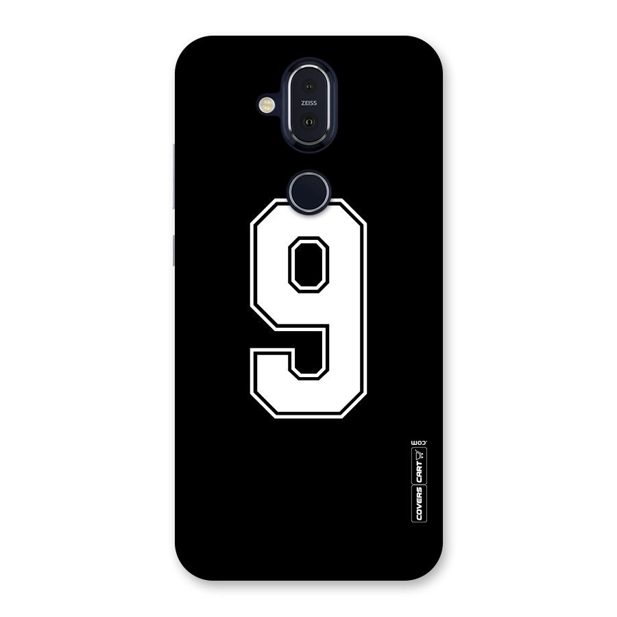 Number 9 Back Case for Nokia 8.1