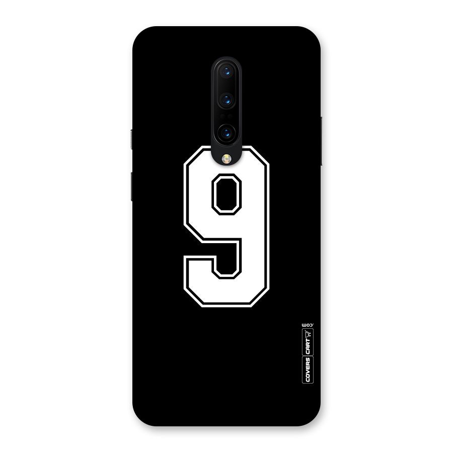 Number 9 Back Case for OnePlus 7 Pro