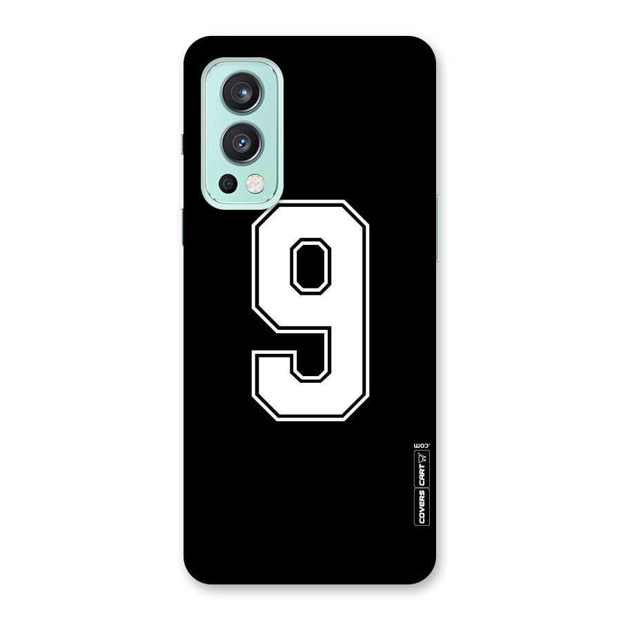 Number 9 Back Case for OnePlus Nord 2 5G
