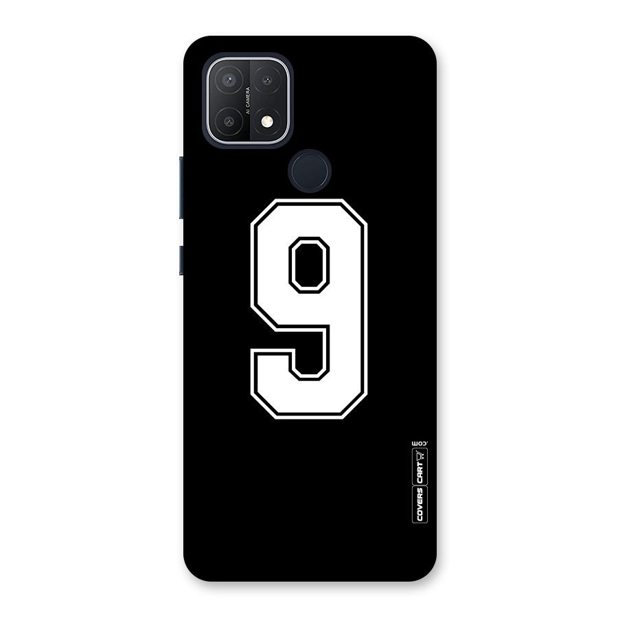 Number 9 Back Case for Oppo A15s