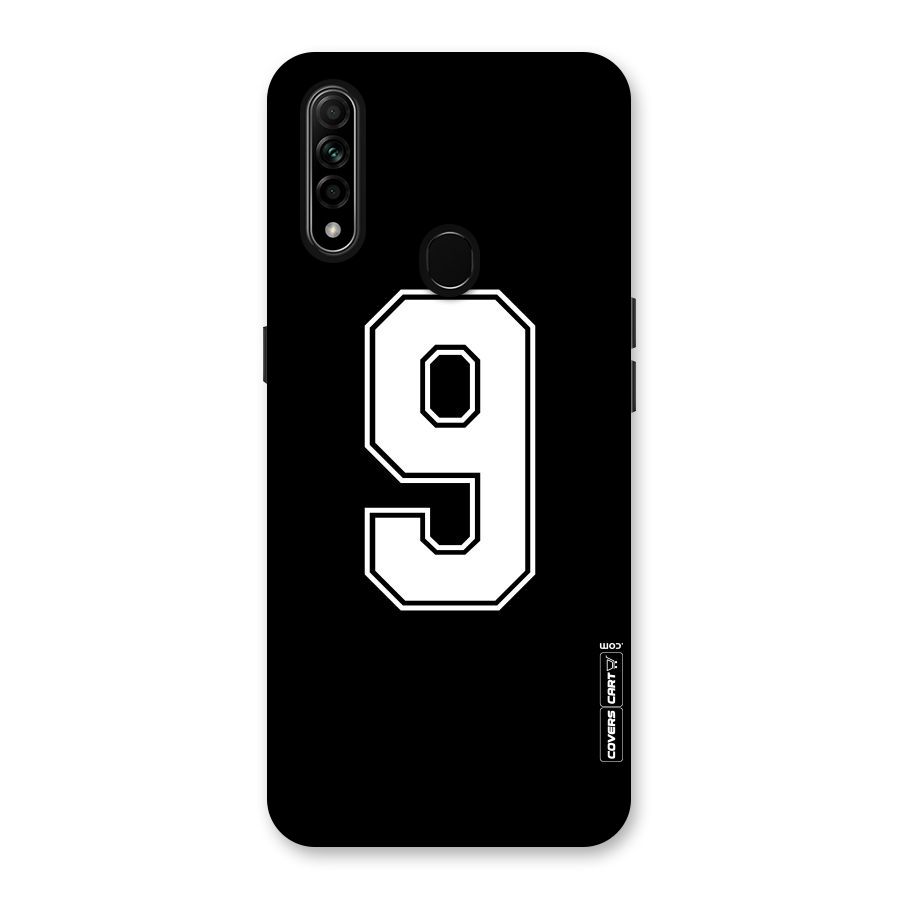Number 9 Back Case for Oppo A31