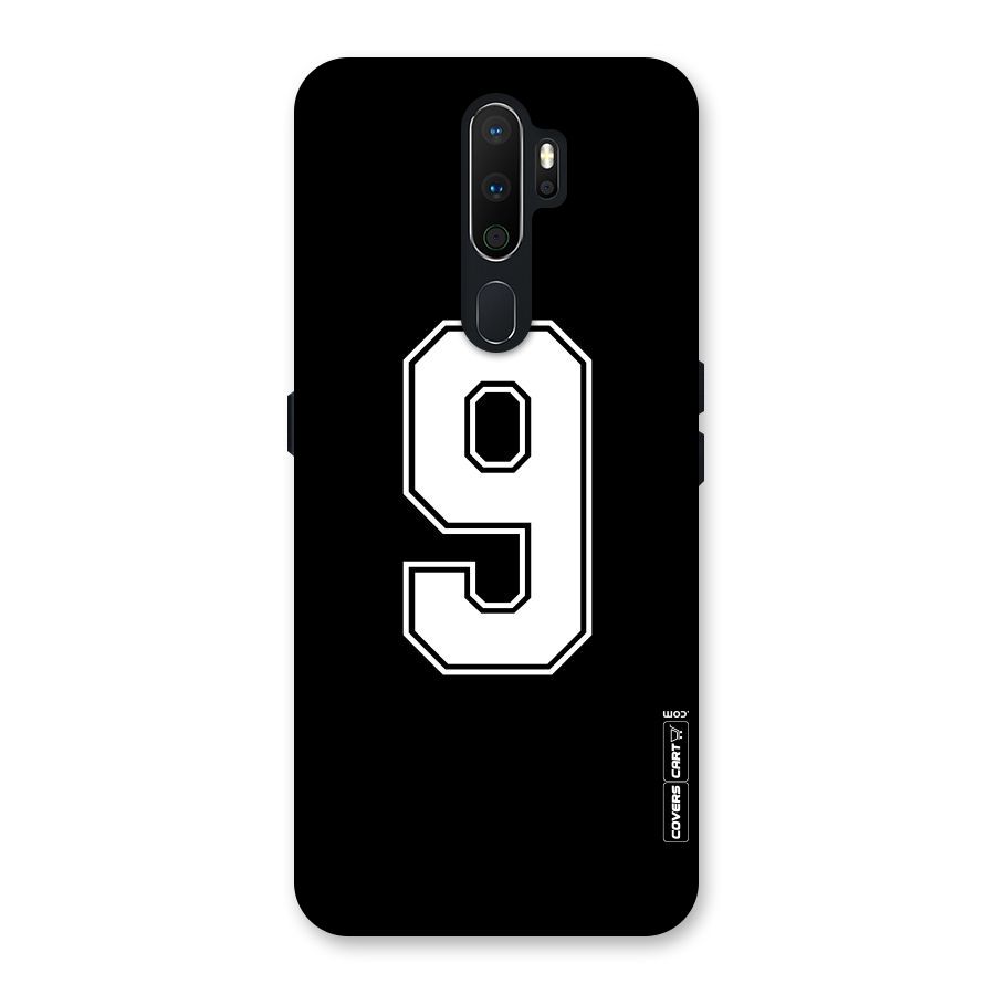 Number 9 Back Case for Oppo A5 (2020)