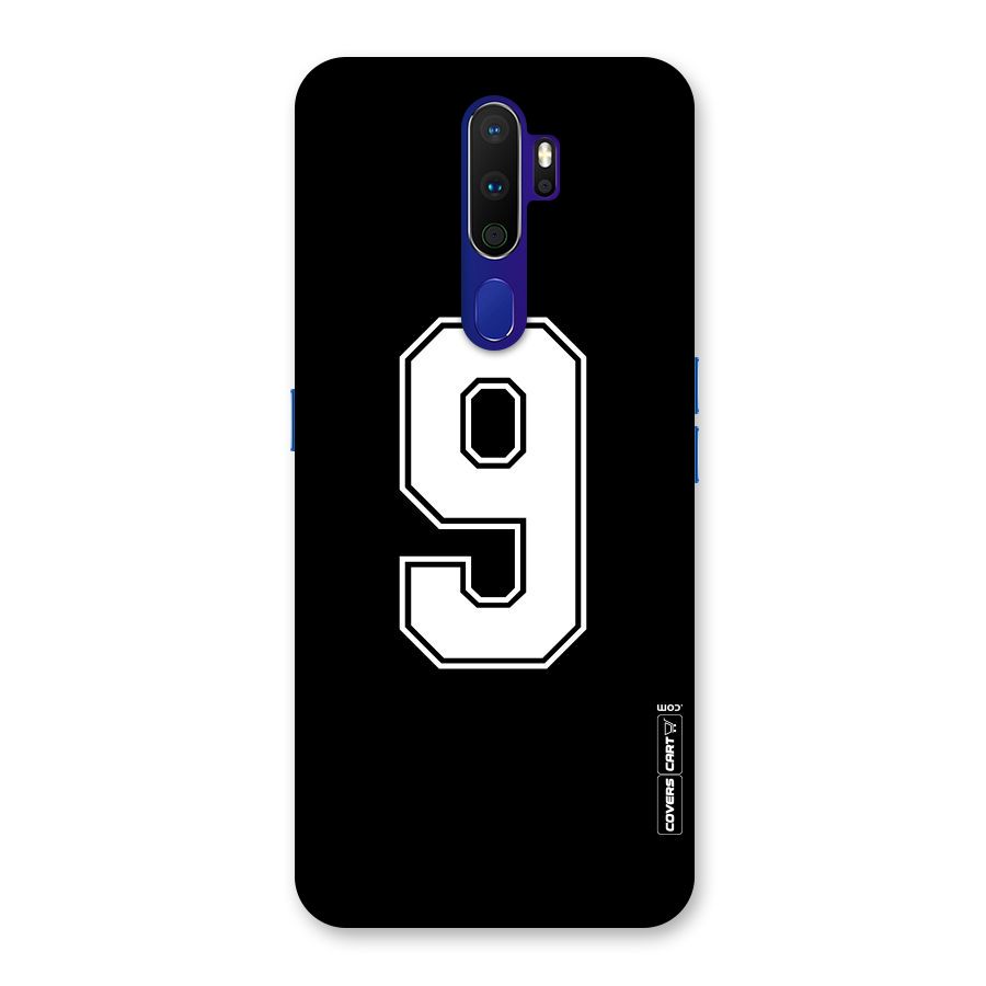 Number 9 Back Case for Oppo A9 (2020)