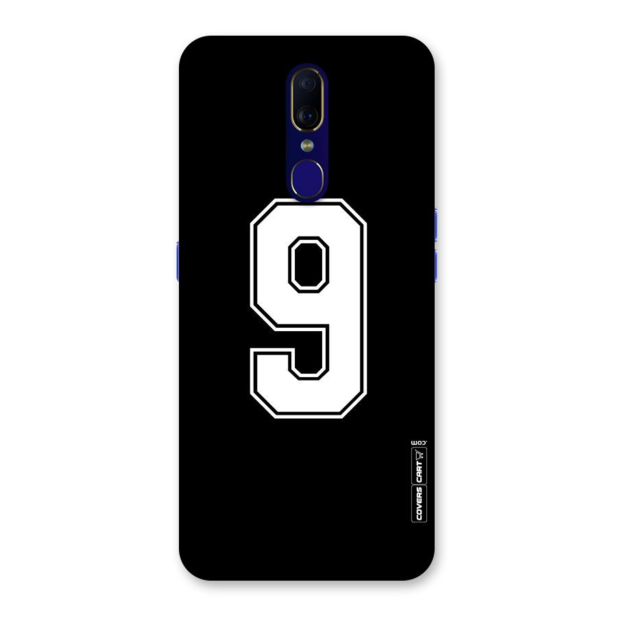 Number 9 Back Case for Oppo F11