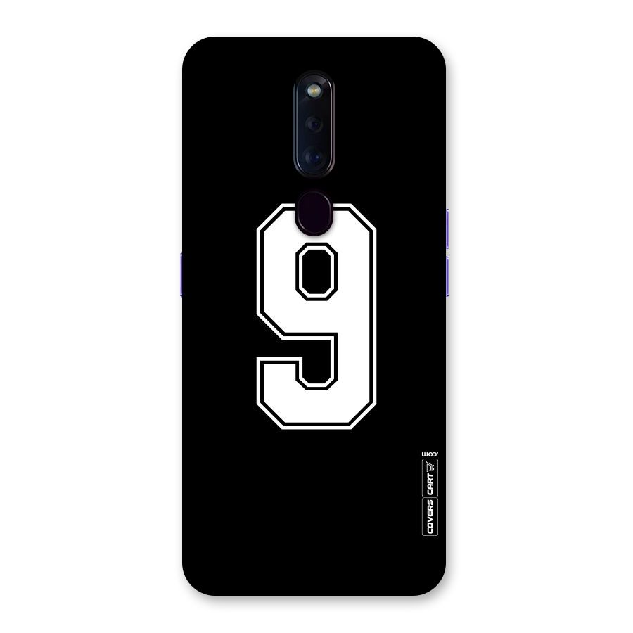 Number 9 Back Case for Oppo F11 Pro