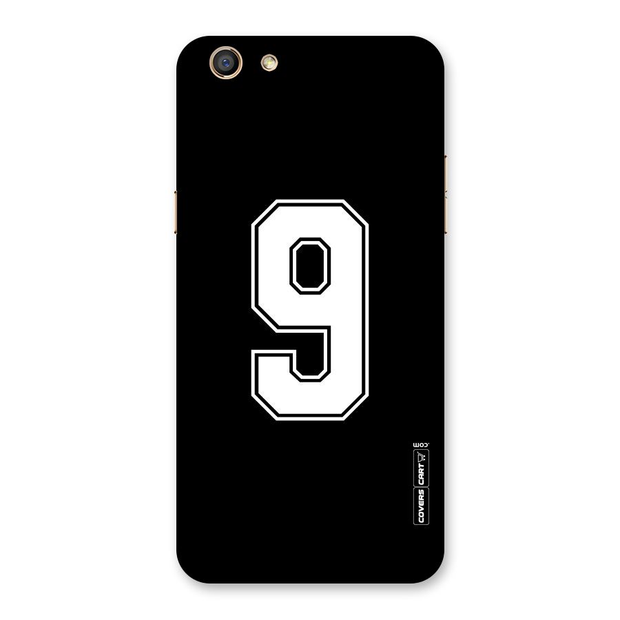Number 9 Back Case for Oppo F3